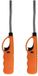 Flame Classics Briquet BBQ/cuisine long flexible - 2x - orange - 27 cm