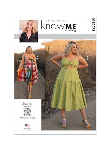 KNOW ME ME2073K5 Misses' Crop Top and Skirt - Alisha Grace K5 (Sizes 8-16)