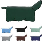 vidaXL Paardendeken - Volledig - Donkergroen - 125 cm - Polyester - Fleece