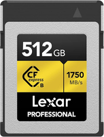 Lexar 512 GB CFexpress Type B Memory Card - 1900 MB/s Read Speed