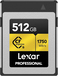 Lexar 512 GB CFexpress Type B Memory Card - 1900 MB/s Read Speed