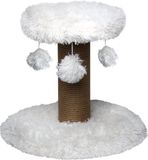 Topmast Krabpaal Fluffy Rio - Wit - 39 x 39 x 34 cm