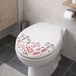 MSV Toiletbril – Abattant de cuvette de WC en Thermo-Dur avec système de clips Easy Clean et charnières en plastique