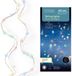Lumineo draadverlichting - 60 led lampjes - gekleurd - 295 cm - micro leds - lichtsnoer