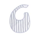 Cambrass 38782 rond slabbetje met klittenbandsluiting Amichy, 16 x 19 cm, roze/blauw