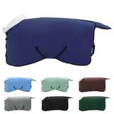 vidaXL Paardendeken Marineblauw 115 cm Polar fleece