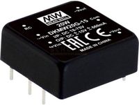 MW Mean Well DKMW20G-15 DC/DC-convertermodule 830 mA 20 W Aantal uitgangen: 2 x Inhoud 1 stuk(s)