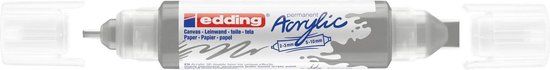 Edding 5400 3D double liner marqueur acrylique argent