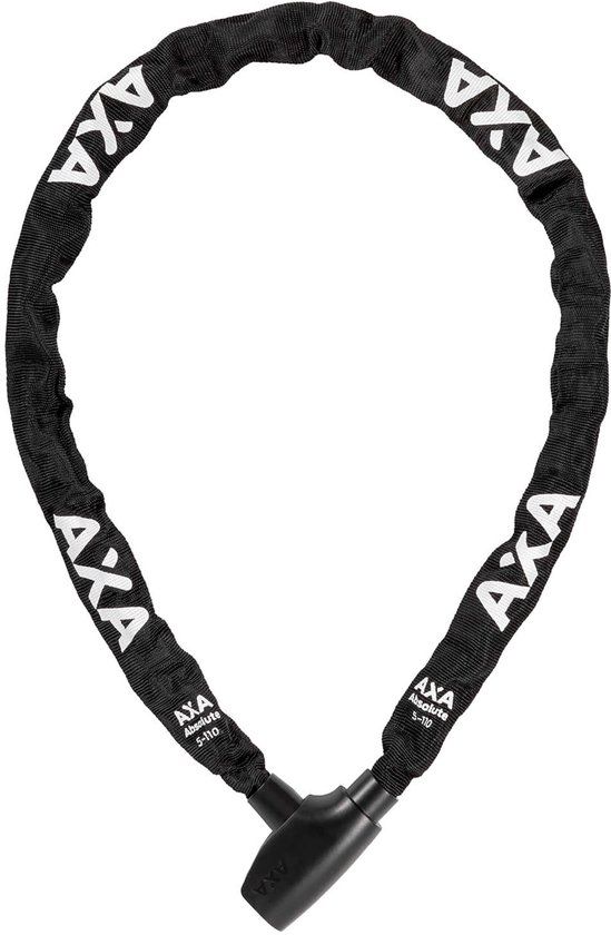 AXA Absolute 5 Kettingslot - 110 cm - Zwart