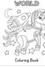 Out of This World Coloring Worksheets