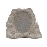 Victrola Rock Speaker Connect, Steen, Draadloze Buitenluidspreker met Bluetooth 5.3, 22 Uur Batterijduur, met Zonne-opladen, Koppel Tot 20 Rock Speakers, IP65 Water- & Stofbestendig