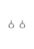 Gaya Leo E-Commerce Ltd. Gaya Earrings Silver White Multi Zirconia Women Adults