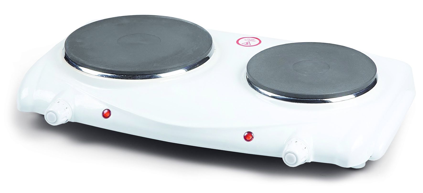 Domo DO310KP - Kookplaat - Wit - 2 Zones