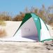 vidaXL Strandtent 268x223x125 cm 185t polyester zeegroen
