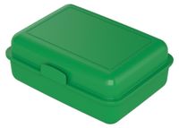 elasto Lunchbox School-Box – BPA-vrije lunchbox voor kinderen en volwassenen - Duurzame broodtrommel voor school, werk en avontuur, gemaakt in Duitsland - standaardgroen