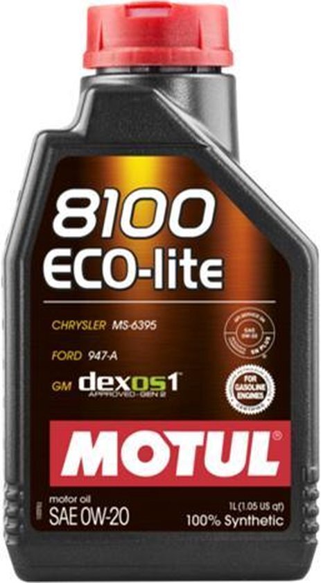 MOTUL 8100 ECO-lite 0W20 Motorolie - 1L