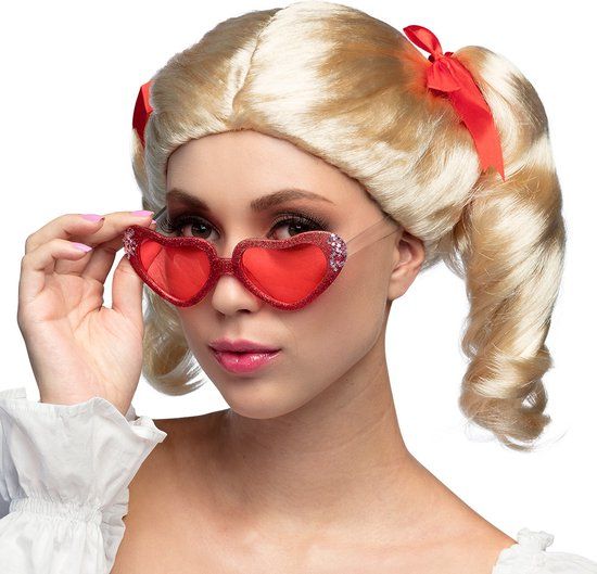 Boland Lollipop Blonde Wig - Women's, Straight, Long, Synthetic Hair - Costume Accessory