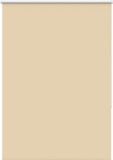 vidaXL Rolgordijn verduisterend 105x130 cm stofbreedte 100,7 cm beige