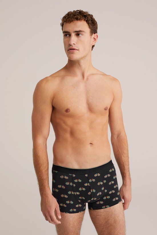 WE Fashion Heren boxershort met print