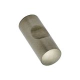 TECHNIK TEAM MK.15310.20 Meubelknop Subra-knop rond met verzonken greep diameter 10 mm diepte 24 mm, geborsteld roestvrij staal, zilver