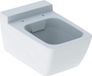 Geberit Xeno2 Toilet à poser à fond creux Forme fermée Rimfree 54cm Tect/Blanc
