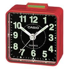 Casio TQ-140-4EF Wekker - Rood