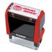 Trodat - Motivatiestempel voor leraar Printy 4912 zelfkleuring, collectie Happy School, Impressum PROVACI NOCH, kleur stempel rood, patroon inclusief kleur rood