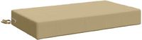 vidaXL - Zitkussen - SOEST - 100% Polyester - Beige - 70 x 40 x 10 cm
