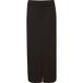 Pulz Jeans Jupe longue taille haute pour femmes Bindy