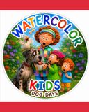 WATERCOLOR KIDS Dog Days