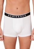 Schiesser 95/5 Heren Shorts - Wit - 3 pack - Maat S