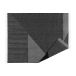 NJRD Plaid en laine Stripes 130x185 cm Noir