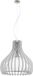 Eglo Tindori Hanglamp - 1 Lichtpunt - Nikkel-Mat - Wit