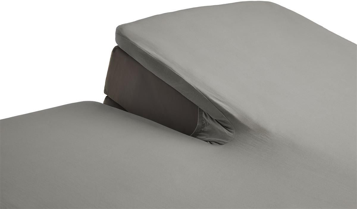 Ambiante AMB Percaline Taupe Splittop 160x210/220 - Hoeslaken