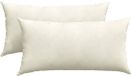 vidaXL Zitkussens 2 stuks Crème 80 x 40 cm Corduroy stof