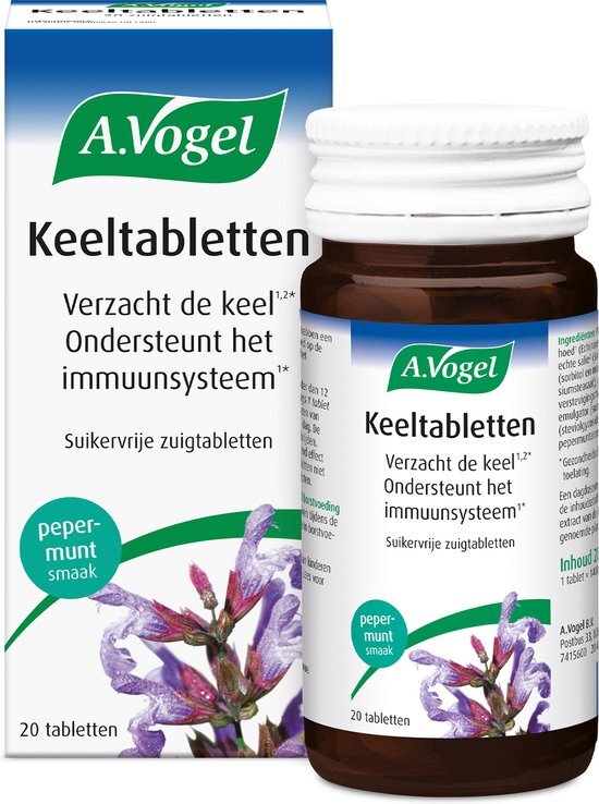 A.Vogel Keeltabletten 20st