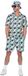 Wilbers Festival Outfit Heren Hawaii Palmbomen - Maat S