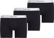 Calvin Klein Icon Cotton Stretch Boxer briefs (3-pack) - heren boxers extra lang - zwart