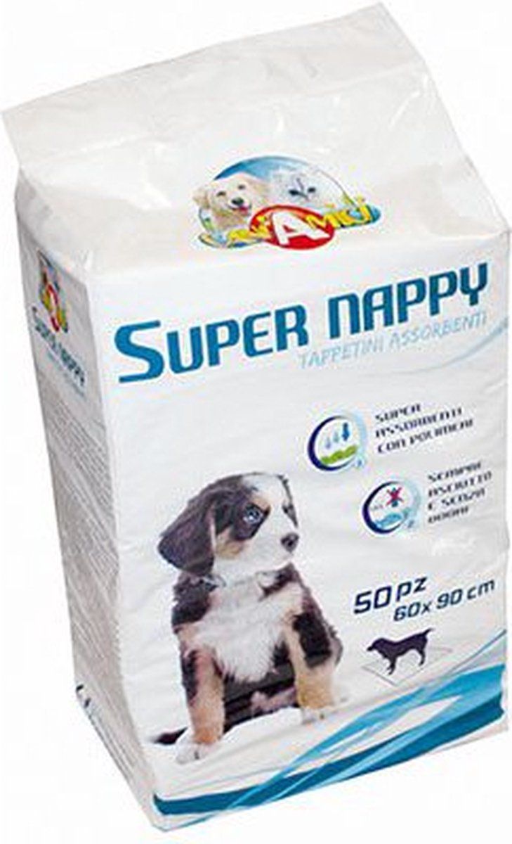 Croci Super Nappy Luierdoekjes Groot Navulling 10 St. | 60x90 cm