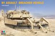 Ryefield Model 5011 M1 Assault Breacher Vehicle (ABV) M1150 with Mine Plow Plastic - 1:35 - Modelbouw