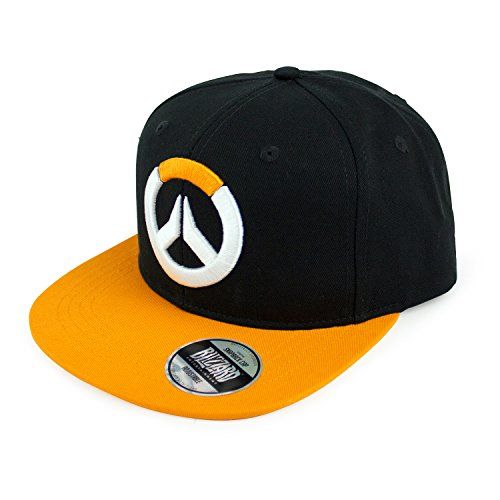 Overwatch GAYA-GE3216 Snapback Logo Baseball Cap - Black