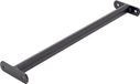 TRIBECCO® Barre de traction Barre de gymnastique Barre de gymnastique Barre en métal (115 cm, NOIR)