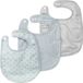 Roba Baby Biologische Slabbetjes 'Lil Planet' 3-Delige Set, Lichtblauw/Lucht