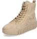 Tamaris Dames Biker Boots 1-25205-45 Beige Leer 39