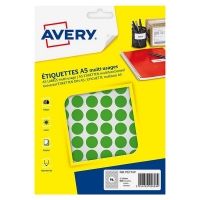 Avery zweckform PET15V markeringspunten Ø 15 mm groen (960 etiketten)