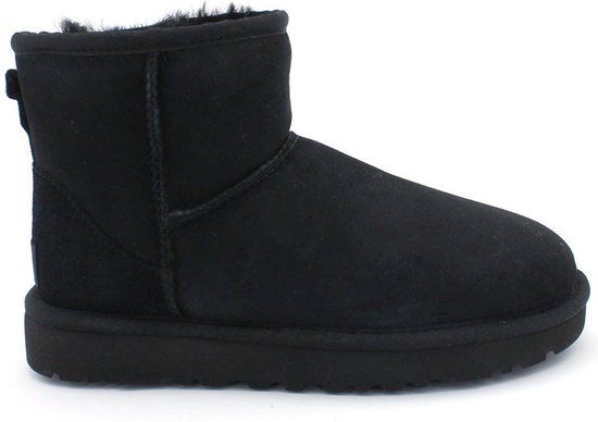 UGG W Classic Mini II Dames Laarzen - Zwart - Maat 37