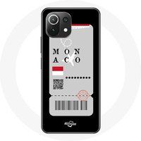 Maniacase Etui voor Xiaomi Mi 11 Lite Air ticket Monaco
