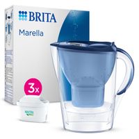 Brita Marella Carafe filtrante Cool 2,4 L Bleu avec 3 cartouches MAXTRA PRO