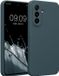 kwmobile telefoonhoesje geschikt voor Samsung Galaxy A37 5G - TPU backcover met siliconen coating - Smartphone case in leisteen