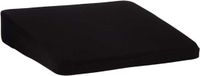 Merkloos Arte Regal Schuimkussen ergonomisch - zwart - betere zithouding - ergonomisch kussen - 41 x 41 cm